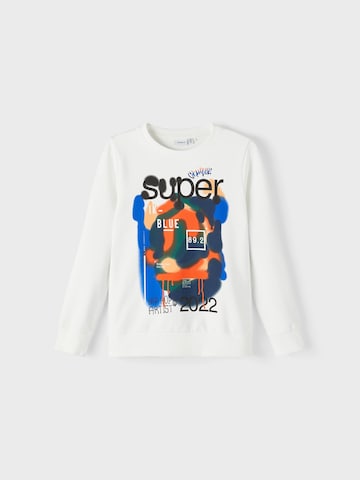 NAME IT Sweatshirt 'Bandy' in White