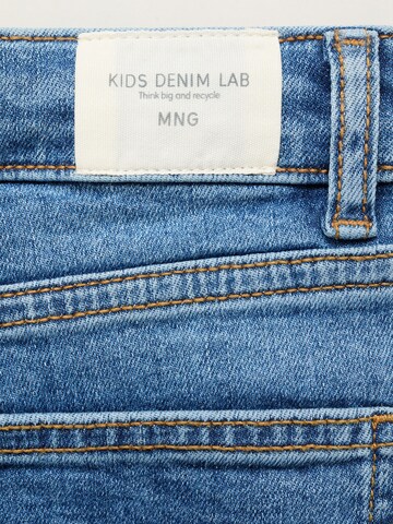 MANGO KIDS Slimfit Kavbojke | modra barva