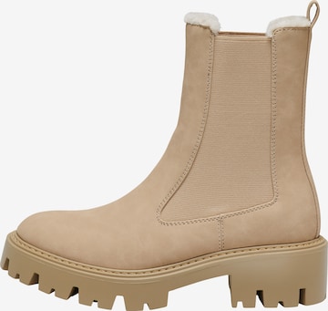 ONLY Chelsea-bootsi 'ONLBETTY-9' värissä beige: etupuoli