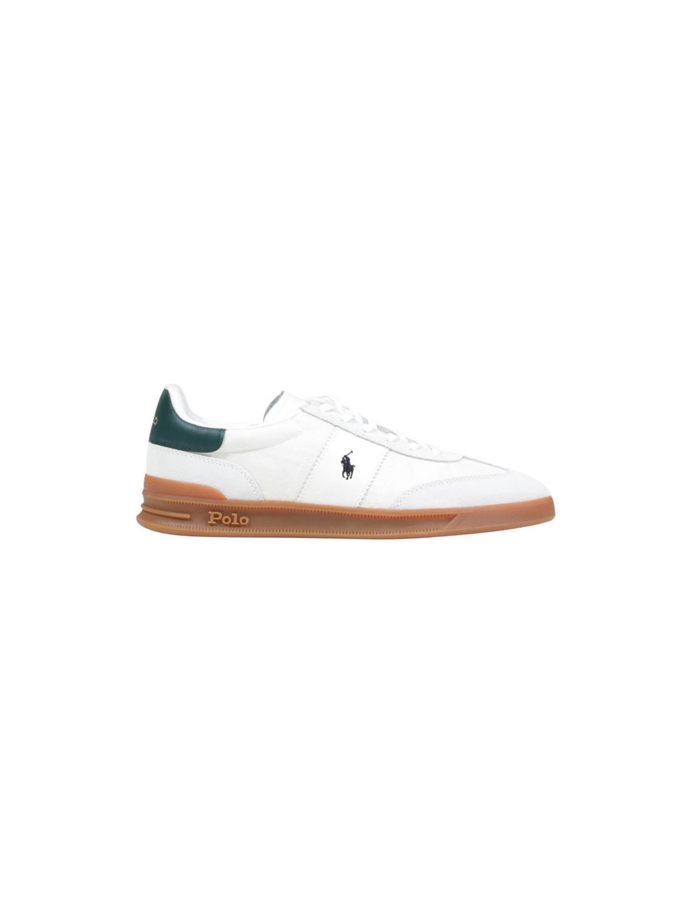 Sneaker bassa '809P09761001' di Ralph Lauren in bianco