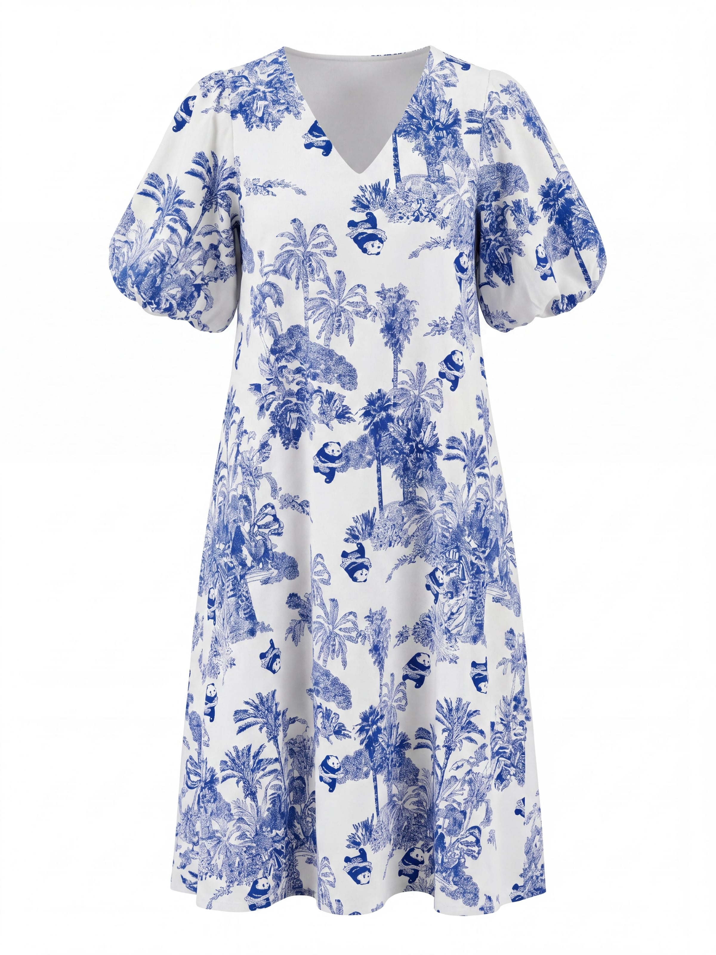 Shop Karey Summer dress in White: front