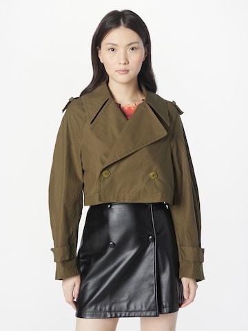 DRYKORN Between-season jacket in Green: front