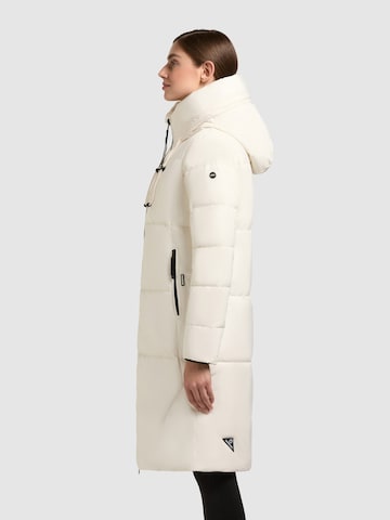 Cappotto invernale 'Jasmine' di khujo in bianco