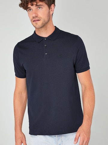 Next Poloshirt in Blau: Vorderseite