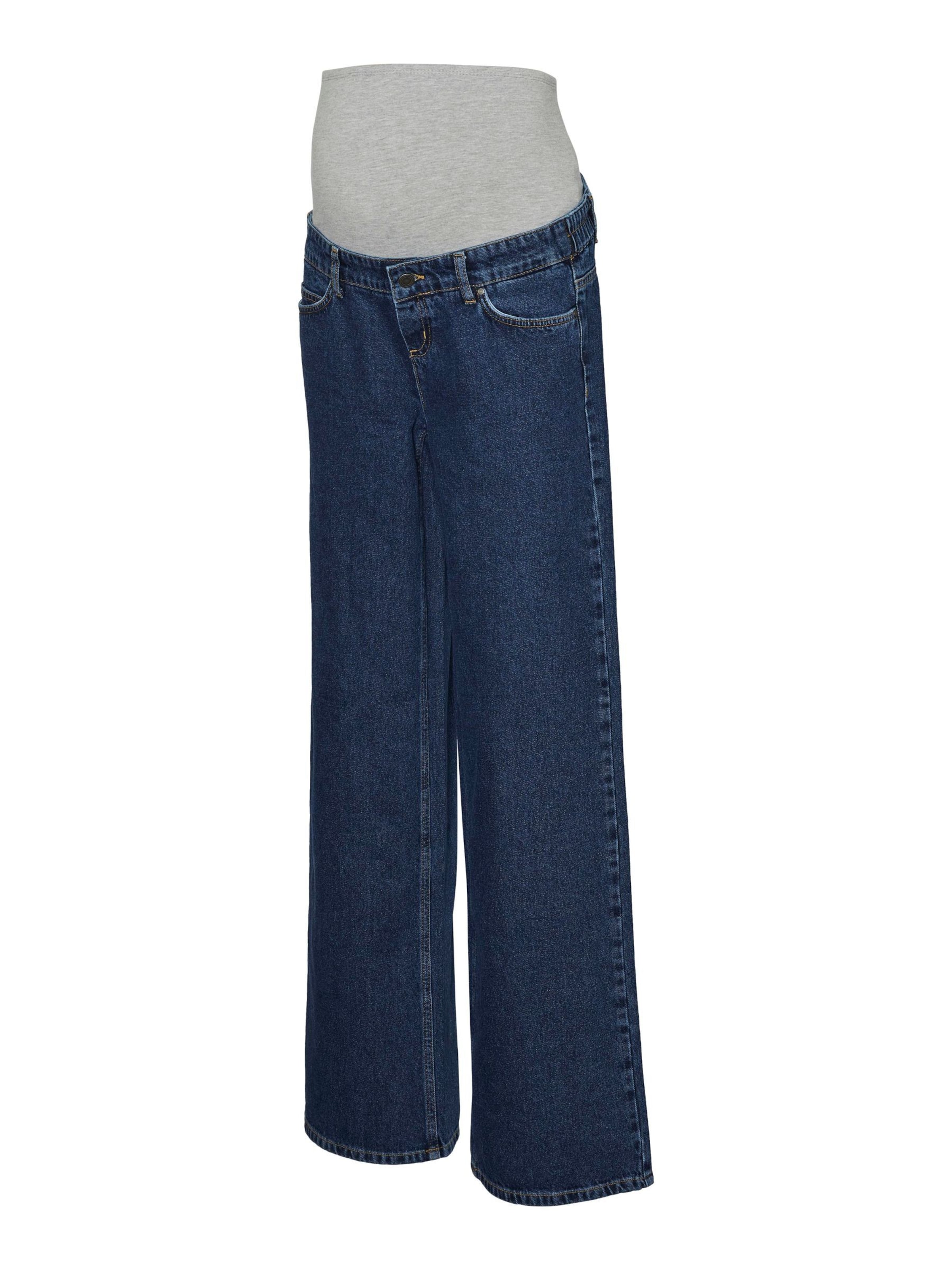 MAMALICIOUS Wide leg Τζιν 'MLSYDNEY' σε μπλε: μπροστά