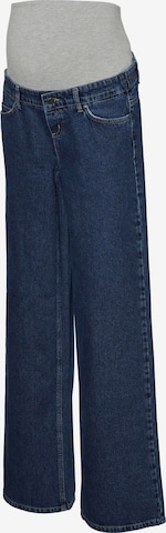 MAMALICIOUSWide Leg/ Široke nogavice Traperice 'MLSYDNEY' - plava boja: prednji dio