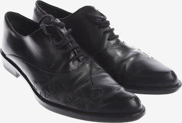 HUGO Halbschuhe 42 in Schwarz: Vorderseite