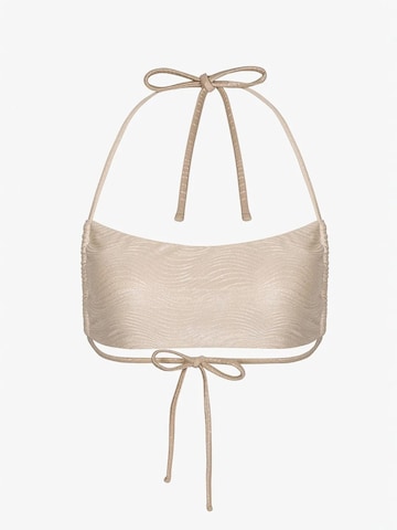 Penti - Bandeau Top de biquíni 'Bikinioberteile' em bege