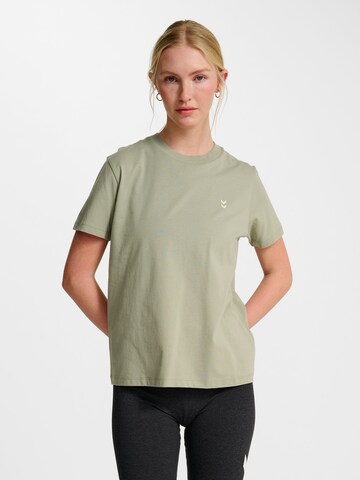 Hummel Functioneel shirt 'Pulse' in Groen: voorkant