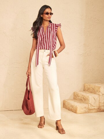 love & roses - Blusa en rojo