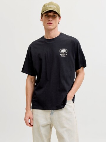 JACK & JONES Majica 'JORTRENDY OBJECTS' | črna barva: sprednja stran