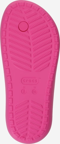 Flip-flops 'Classic' de la Crocs pe roz