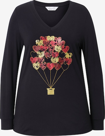 MIAMODA Shirt in Black: front