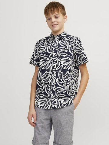 Jack & Jones Junior Comfort fit Overhemd in Blauw: voorkant