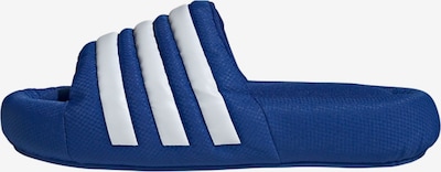 ADIDAS ORIGINALS Pantolette 'Adilette 24' in blau / weiß, Produktansicht