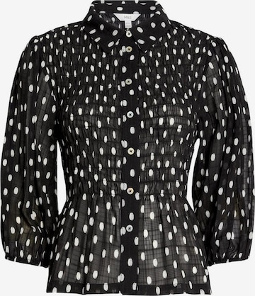 Marks & Spencer Blouse in Zwart: voorkant