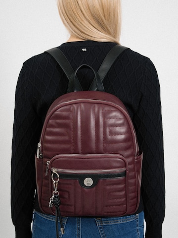 Budmil Backpack 'ALBERTINA26' in Red