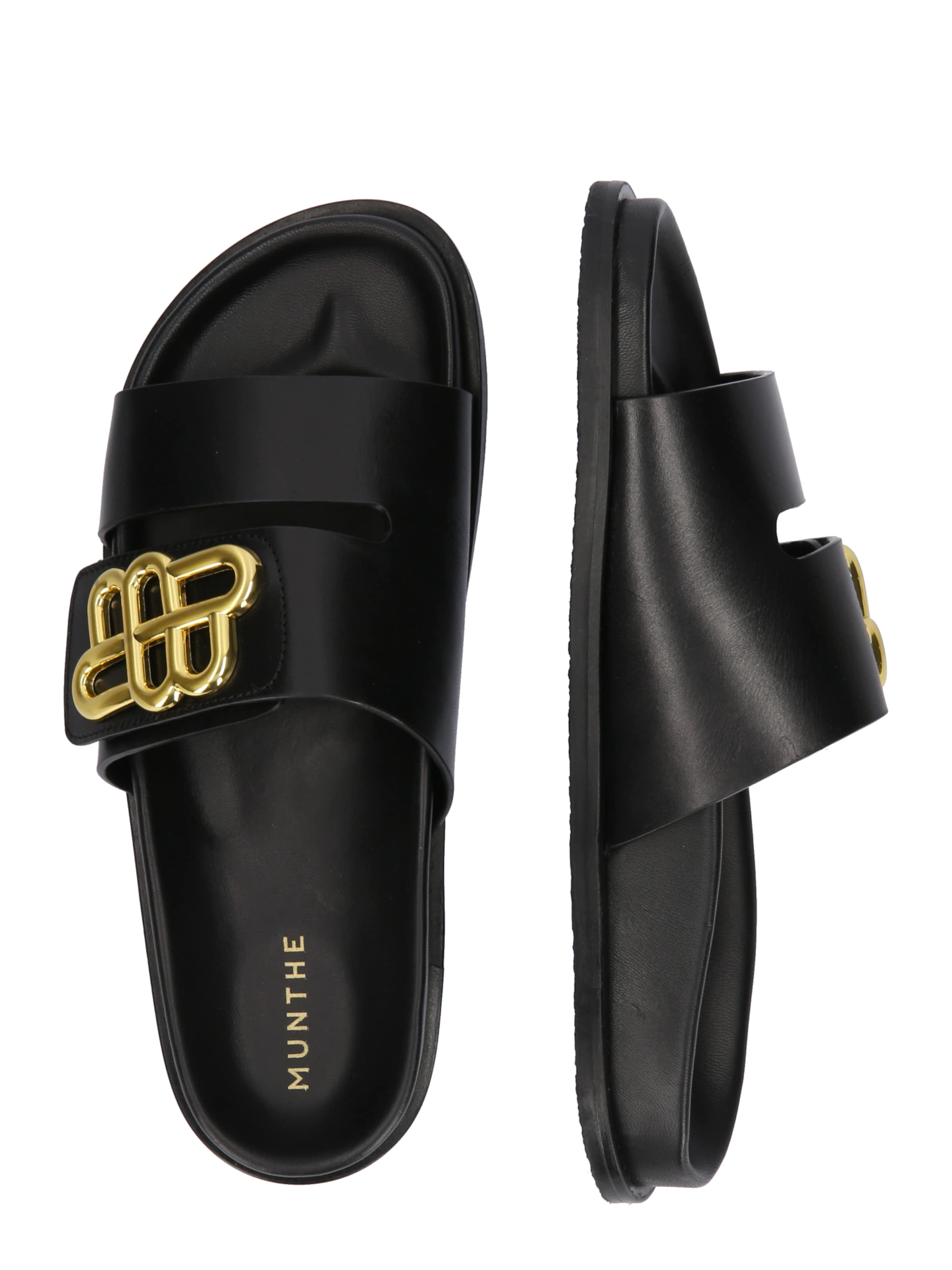 Munthe Mule 'OMBRILLIA' in Black
