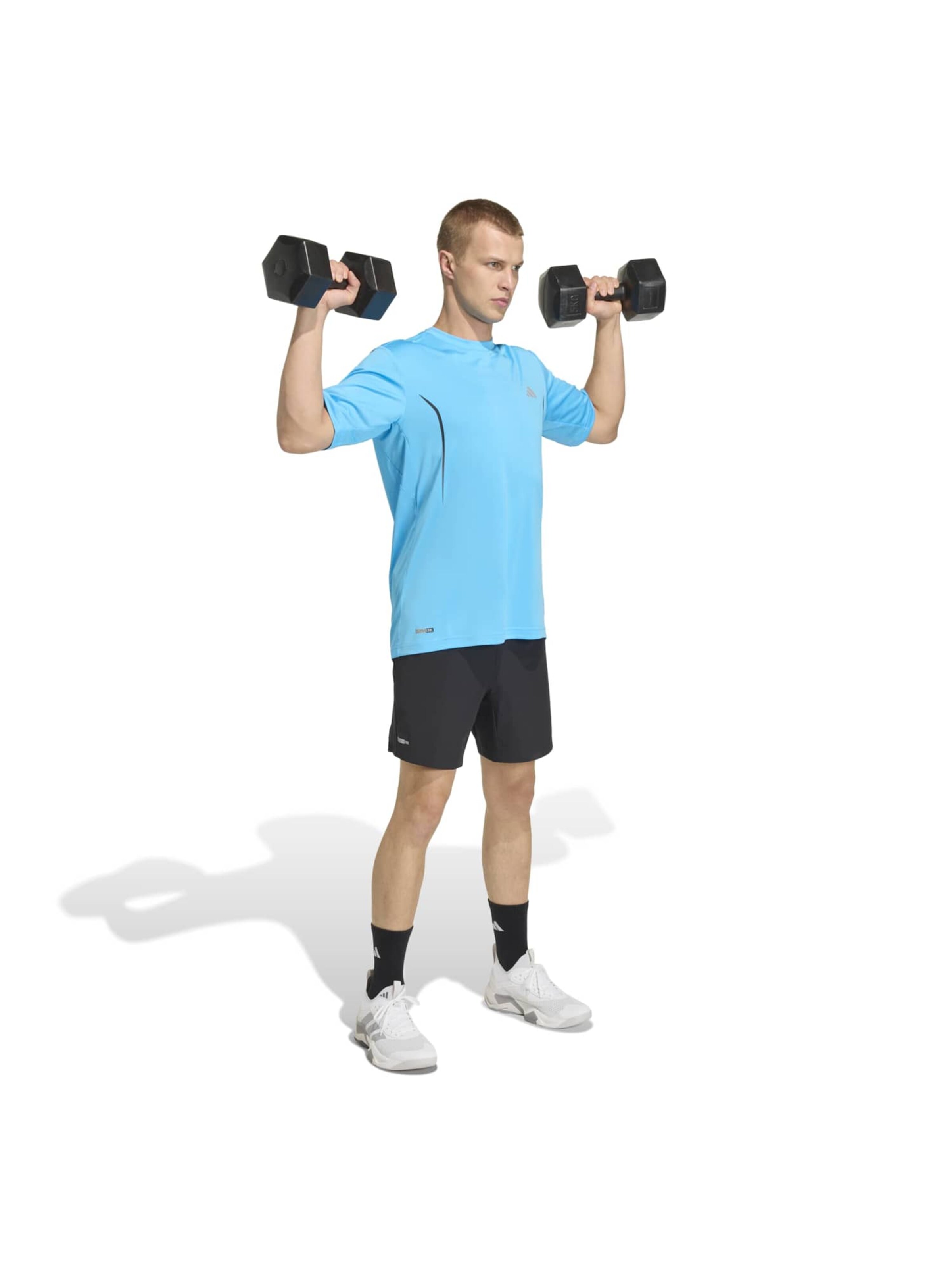 ADIDAS PERFORMANCE Performance shirt 'Tech Apparel' in Blue