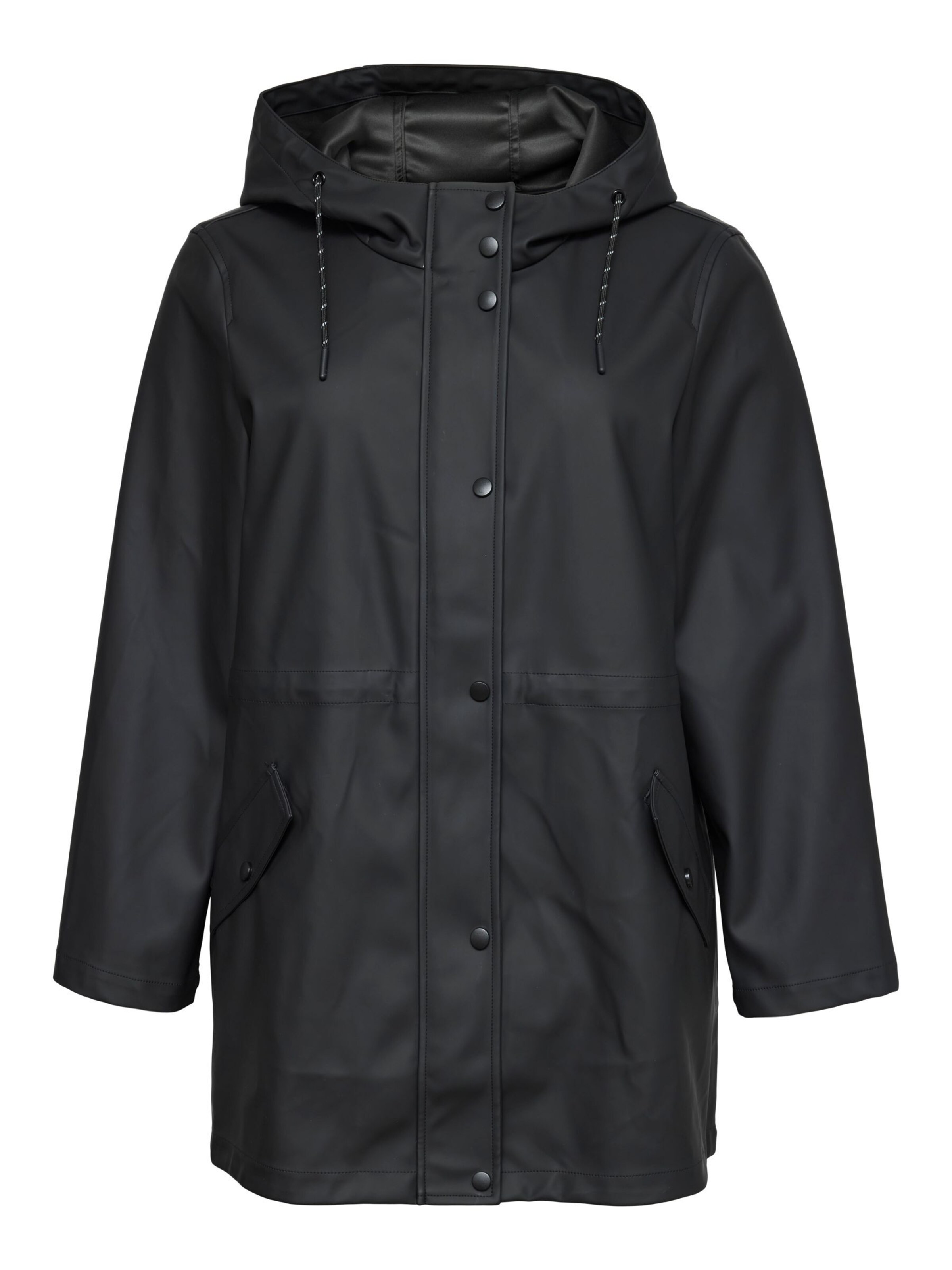 juoda Vero Moda Curve Demisezoninė striukė: priekis