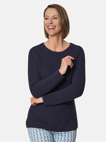 Pull-over Goldner en bleu : devant