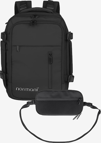 normani Backpack 'Nikaho' in Black: front