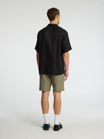 SELECTED HOMME Regular fit Overhemd in Zwart