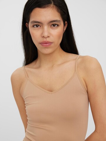 VERO MODA - Top 'Jackie' en beige