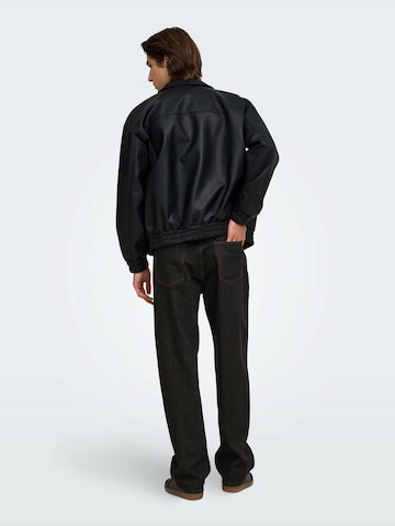 Only & Sons Loosefit Τζιν 'ONSFADE' σε καφέ