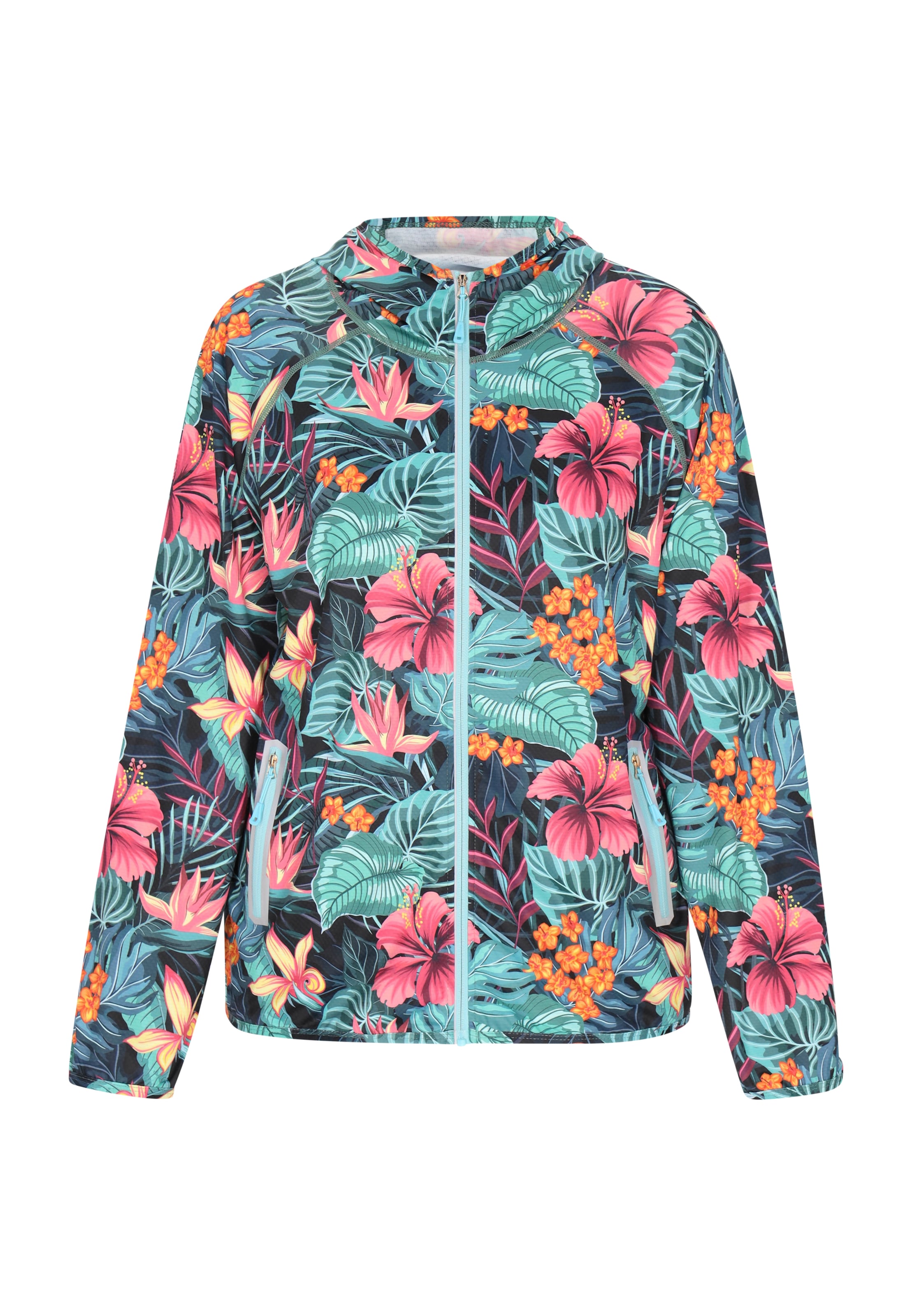 Veste mi-saison 'Outwear' ebeeza en noir : devant