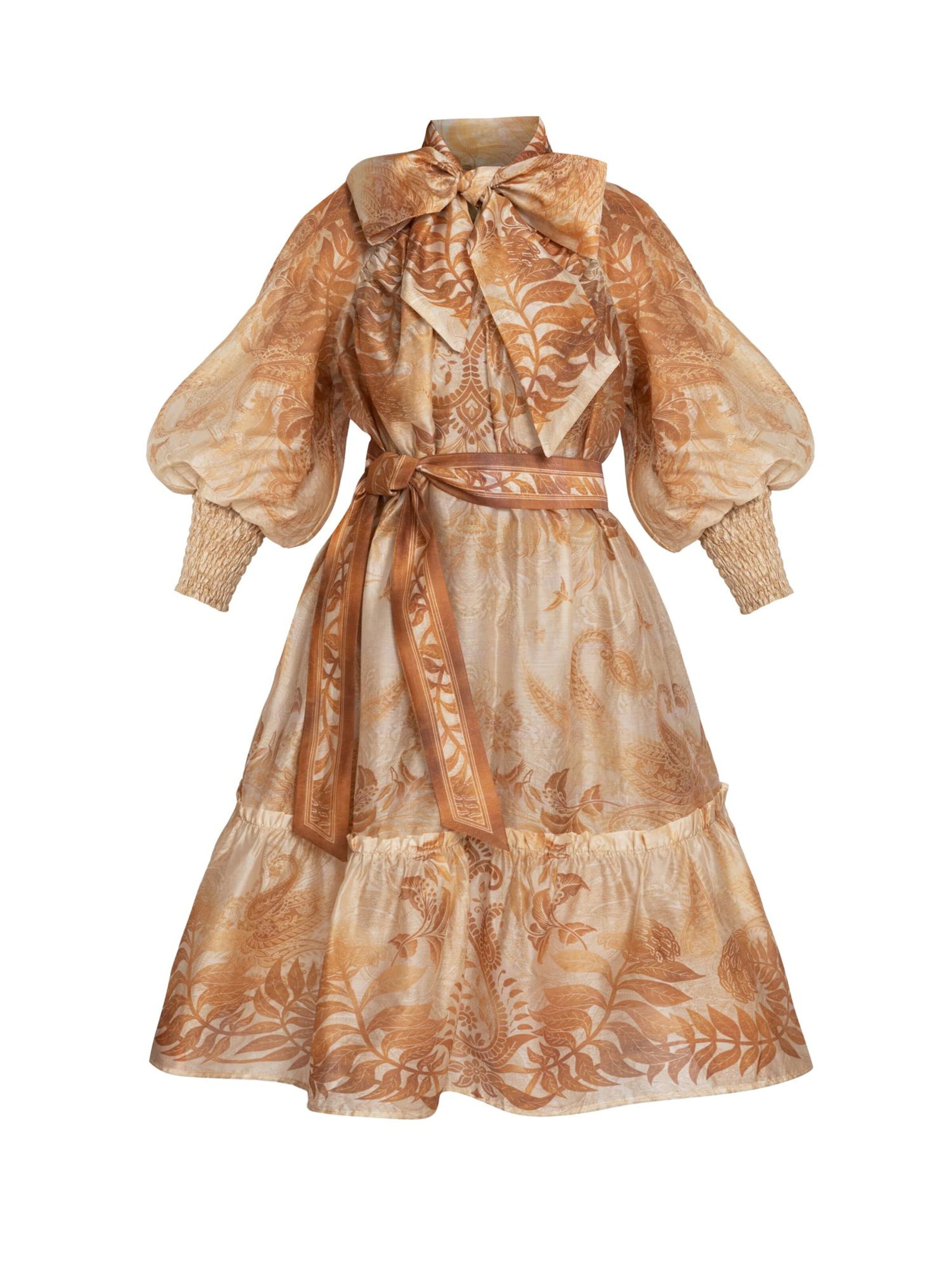 JIORO Dress 'SUNSET' in Yellow: front
