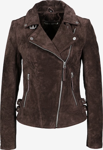 FREAKY NATION Přechodná bunda 'Taxi Driver' – šedá: přední strana