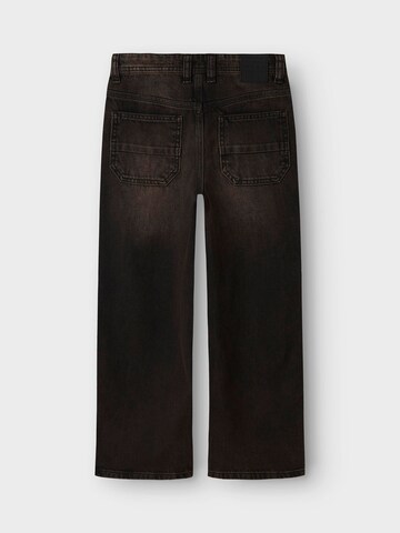 NAME IT Baggy Jeans i brun