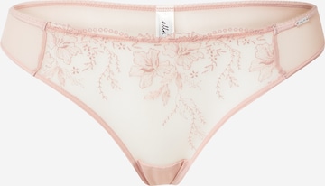 Lindex Thong in Pink: front