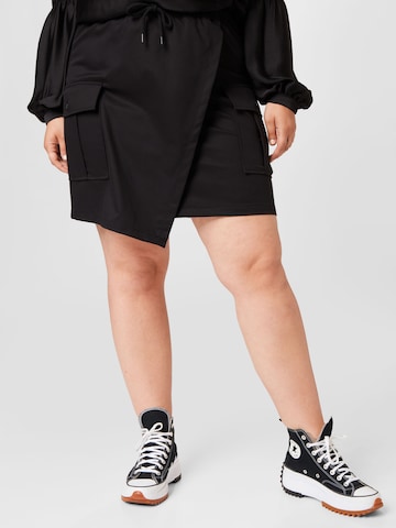 Selected Femme Curve Skirt 'COROS' in Black: front