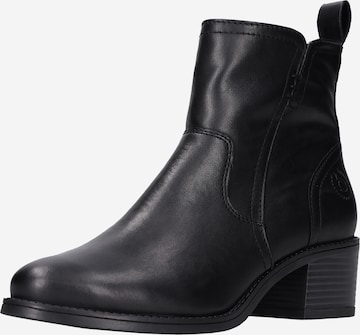 Bottines bugatti en noir : devant