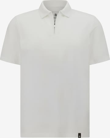 Boggi Milano Shirt 'B Tech' in Wit: voorkant