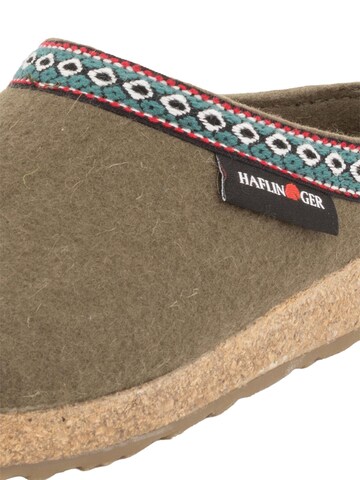 HAFLINGER Clogs 'Franzl' in Brown