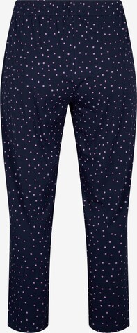 Zizzi Pyjamabroek 'MDANA' in Blauw