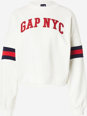 Sweat-shirt GAP en blanc : devant