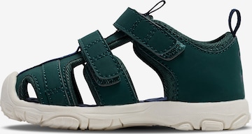 Hummel Sandale in Grün: Vorderseite