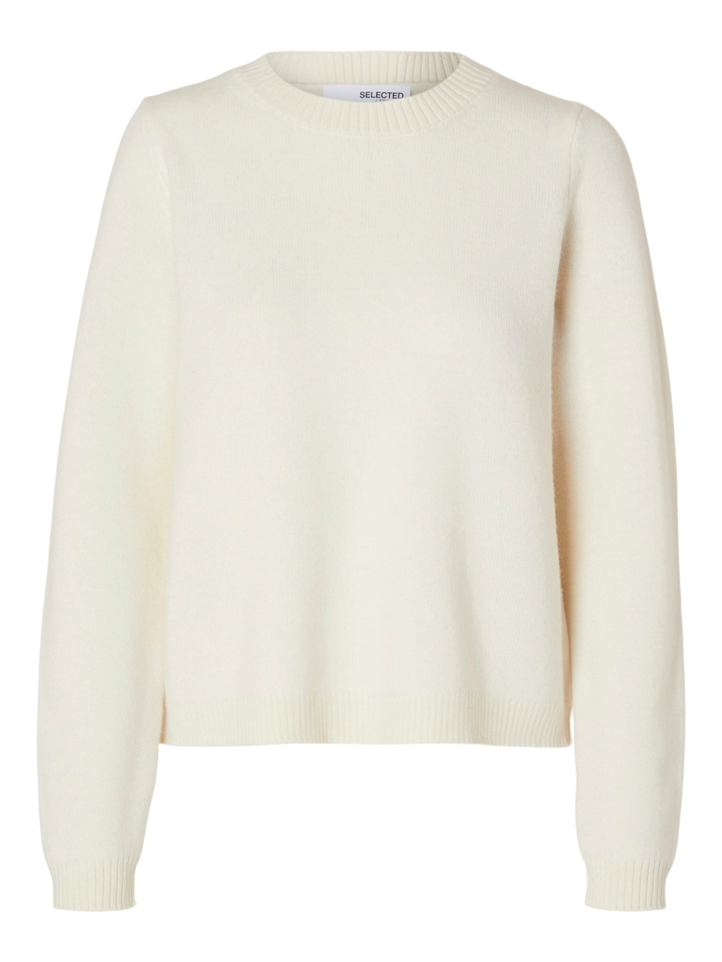 SELECTED Pullover 'SLFANA' i beige: forside