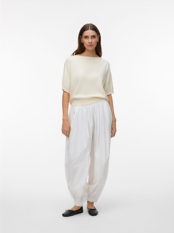 VERO MODA Pullover 'Jemma' i hvid