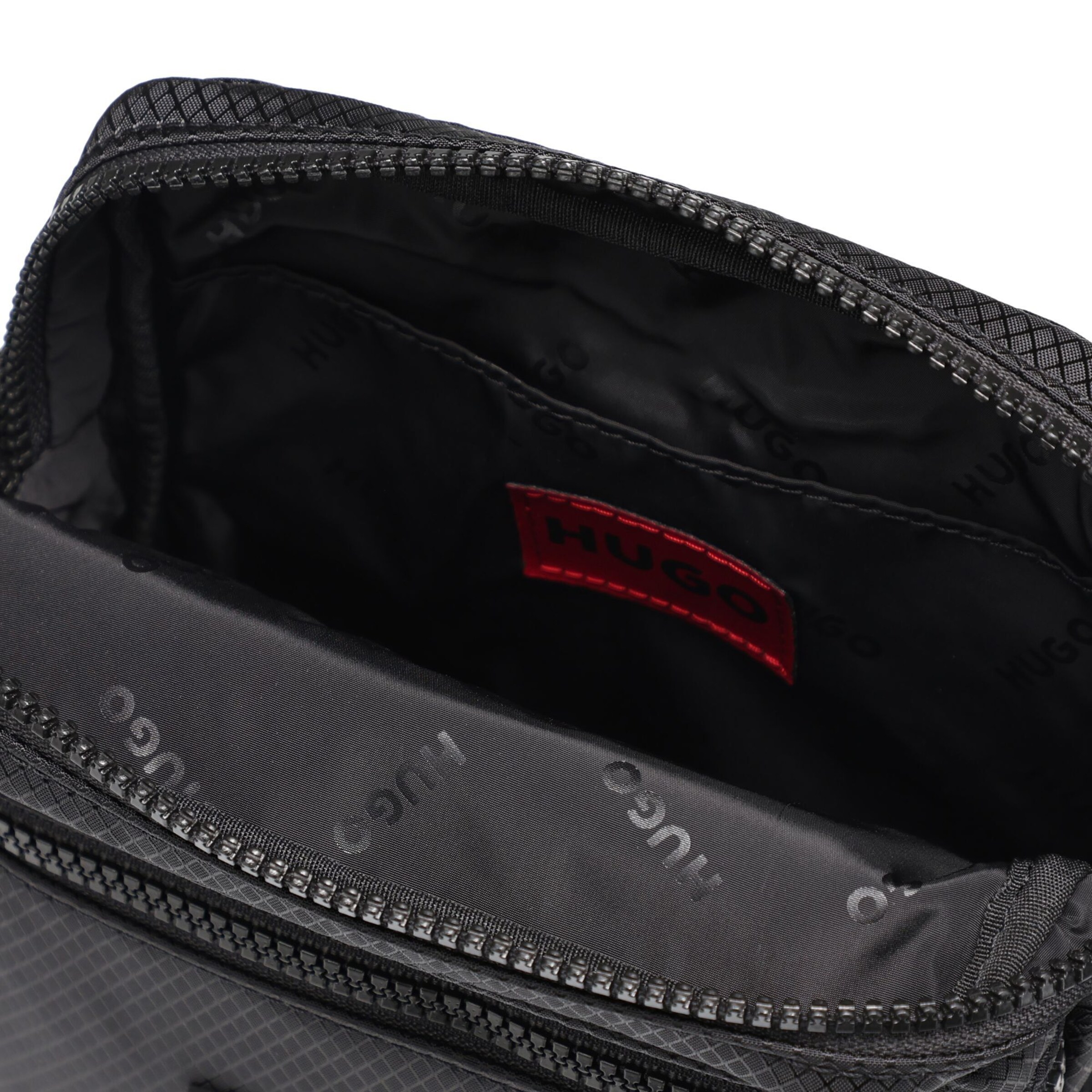 Borsa a tracolla 'Jhin Mini' di HUGO in nero