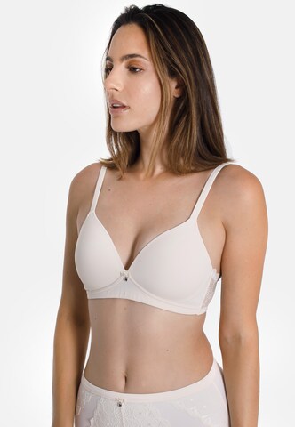 sassa Triangle Bra 'Sensual Beauty' in Beige: front