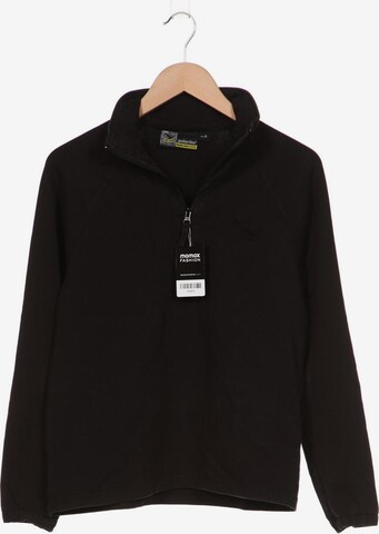 SALEWA Sweatshirt & Zip-Up Hoodie in M in Black: front