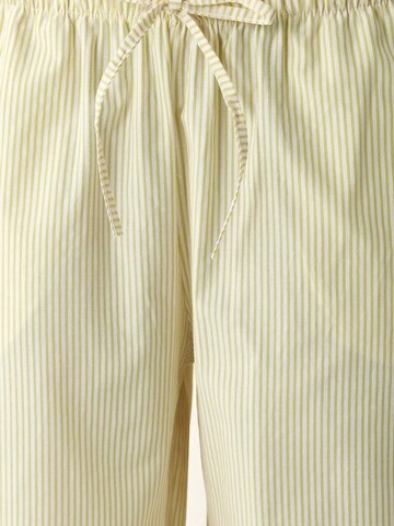 Wide Leg Pantalon Hiccup en jaune