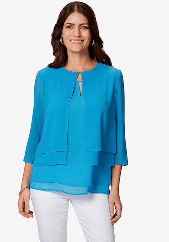 Select By Hermann Lange Bolero in Blue: front