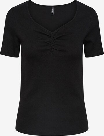 PIECES T-Shirt 'TANIA' in Schwarz: predná strana