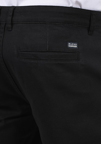 Regular Pantalon chino 'Pierre' BLEND en noir
